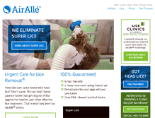 Tablet Screenshot of airalle.com